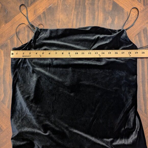 Banana Republic Factory Velvet Cowl-Neck Midi Dress - Picture 4 of 8